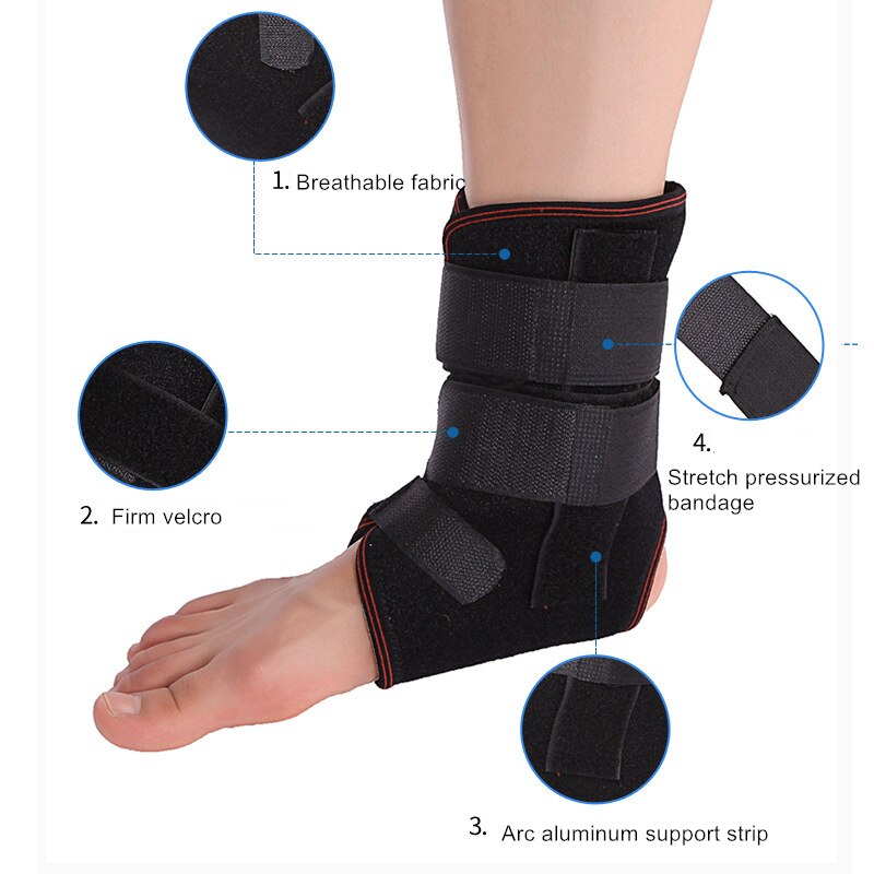 1 PC Ankle Strap Sports Compression Ankle Brace Support Foot Stabilizer Bandage Sleeve Running Basketball Ankle Socks Protector