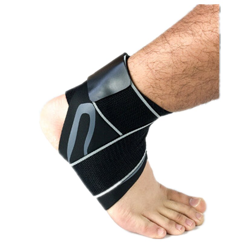 1 PCS Ankle Support Brace Compression Bandage Elastic Ankle Sleeve Foot Protector for Running Basketball Volleyball Wrap Guard