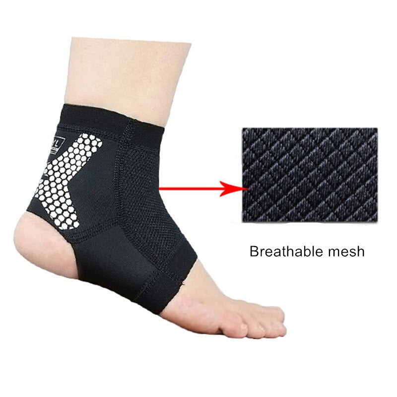 1 PCS Compression Ankle Protector Right Left Foot Arch Guard Ankle Support Brace Sleeve Football Basketball Running enkel brace