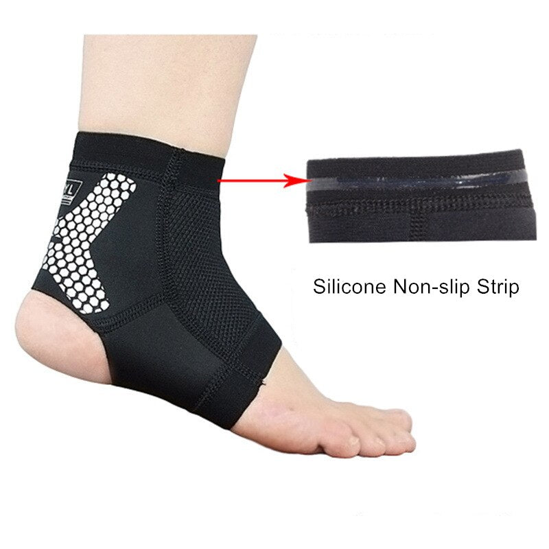 1 PCS Compression Ankle Protector Right Left Foot Arch Guard Ankle Support Brace Sleeve Football Basketball Running enkel brace