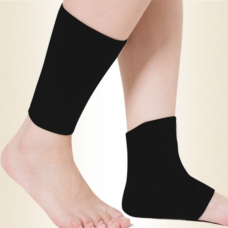 1 Pair Ankle Support Calf Compression Sleeves Ankle Sprain Protector Leg Socks Warmers Legwarmers Women Men Joint Pain Relief