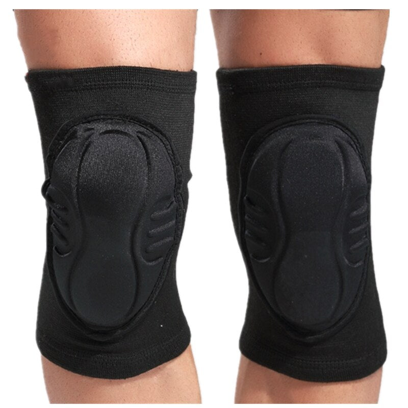 1 Pair Dance Knee Pads Thick Sponge Crashproof Kneepads Sports Knee Protector Brace Support for Special Street Dance Jazz Guard