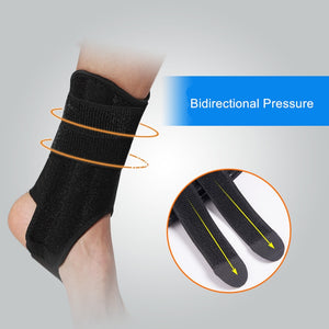 1 Pcs Foot Angel Sports Fixed Ankle Support Brace Foot Stabilizer with Springs Support for Basketball Sprain Protection Sleeve
