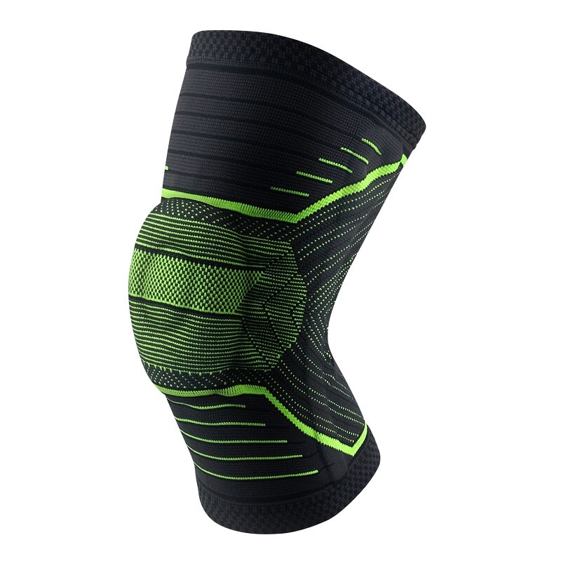 1 Piece Compression Knee Pads Volleyball Basketball Knee Brace Support Running Sports Sleeve Elastic Kneepad Protector