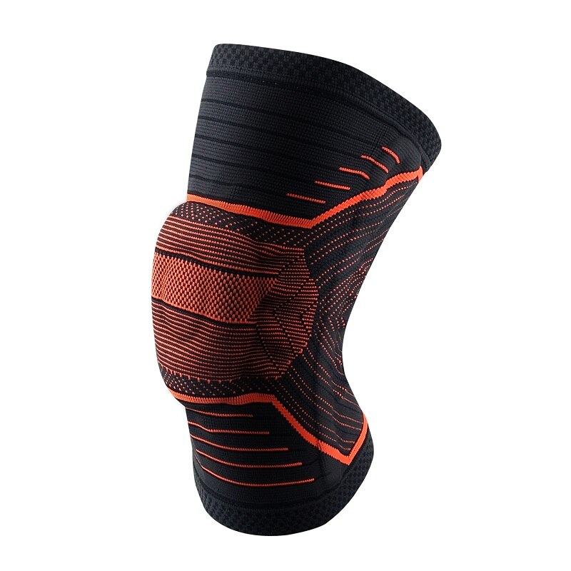 1 Piece Compression Knee Pads Volleyball Basketball Knee Brace Support Running Sports Sleeve Elastic Kneepad Protector