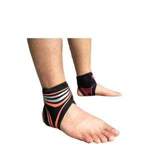 1 Piece Elastic Breathable Ankle Protector Sleeve Free Adjustable Sports Gym Ankle Brace Strap Sprain Prevent Foot Support Guard