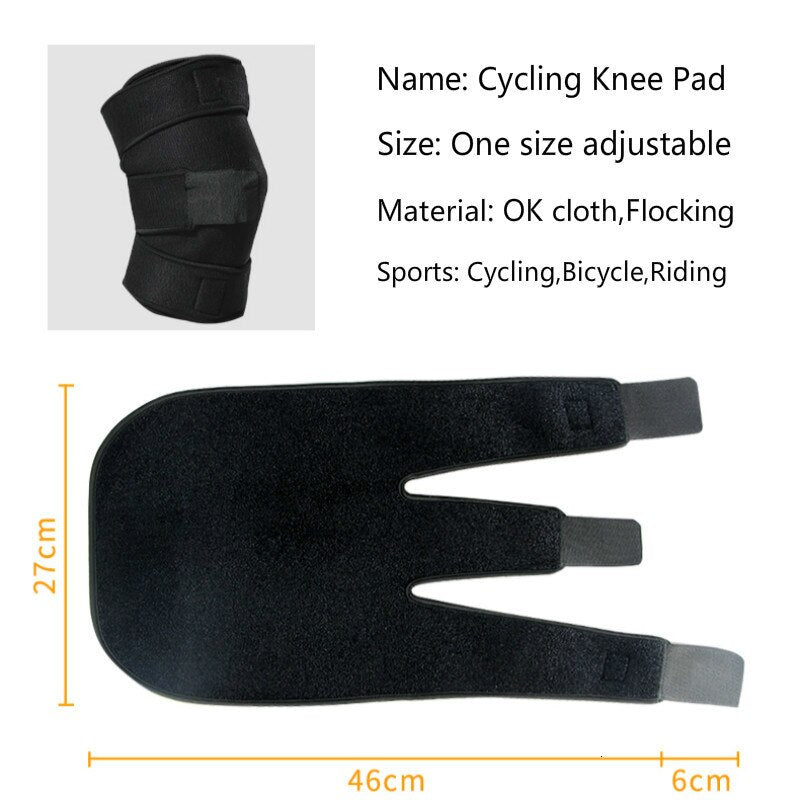 1 Piece Windproof Knee Pad Outdoor Cycling Riding Bike Bicycle Knee Protector Support Brace Kneepad Warmer Sport Guard dropship