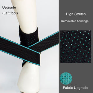 1PC Elastic Bandage Ankle Support Brace Breathable Neoprene Ankle Guard Sleeve for Gym Fitness Sport with Pressurized Strap Belt