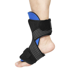 1PCS Adjustable Plantar Fasciitis Drop Orthotic Night Foot Brace Elastic Dorsal Splint Ankle Support Strap Heel Arch Foot Pain