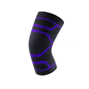 1Pcs Dual-use Pressurized Knee Support Sports Elastic Wrap Crossfit Fitness Running Basketball Volleyball Cycling Brace Guard