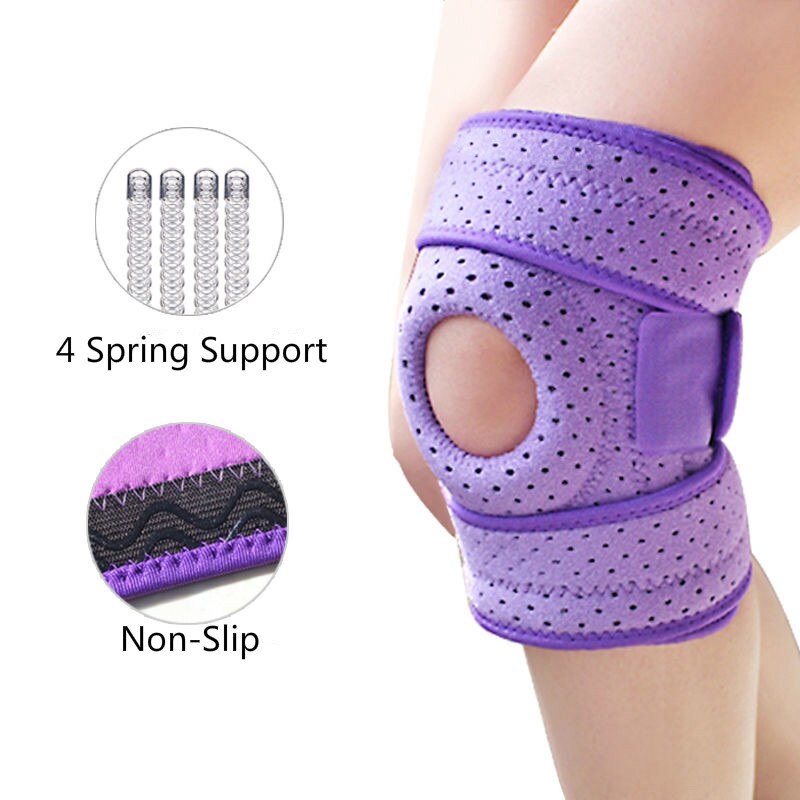 1pcs Adjustable Knee Brace Arthritis Joint Pain Knee Protector Pad Orthopedic Patella Support Meniscus Tear Plantar Fasciitis