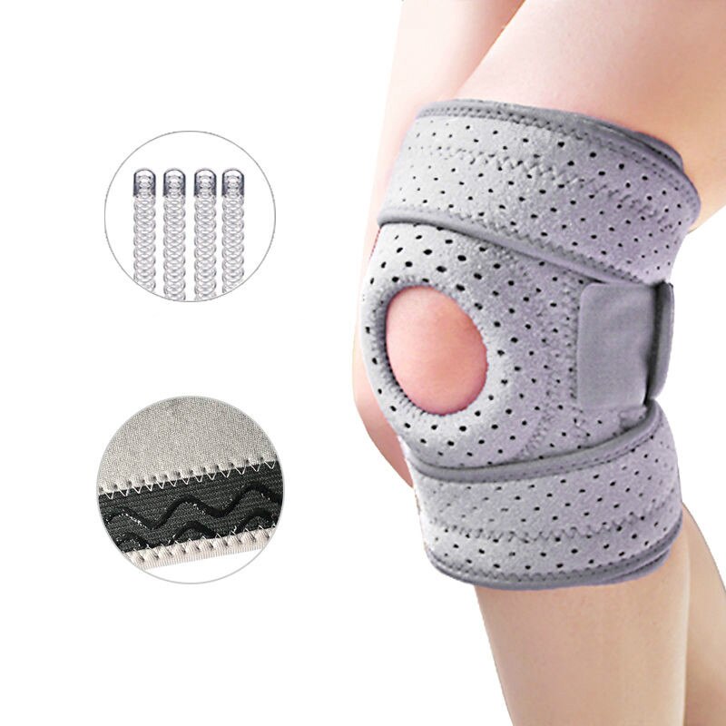 1pcs Adjustable Knee Brace Arthritis Joint Pain Knee Protector Pad Orthopedic Patella Support Meniscus Tear Plantar Fasciitis