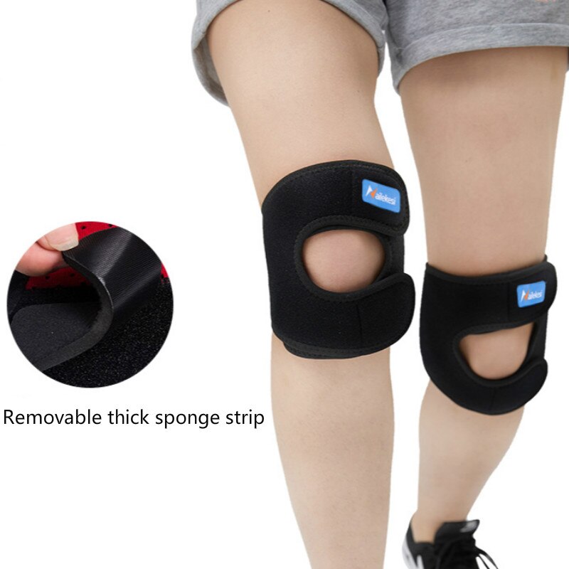 2PCS Adjustable Patella Knee Tendon Strap Protector Guard Breathable Knee Brace Pad Wrap Cap Stabilizer Kneepad Pain Relief Band