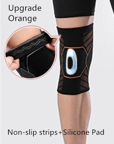 2PCS Knee Pads Compression Fitness Kneepad Running Basketball Knee Support Sports Brace Sleeve Volleyball Patella Protect Guard