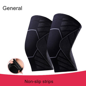 2PCS Knee Pads Compression Fitness Kneepad Running Basketball Knee Support Sports Brace Sleeve Volleyball Patella Protect Guard