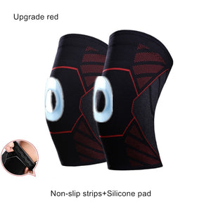 2PCS Knee Pads Compression Fitness Kneepad Running Basketball Knee Support Sports Brace Sleeve Volleyball Patella Protect Guard