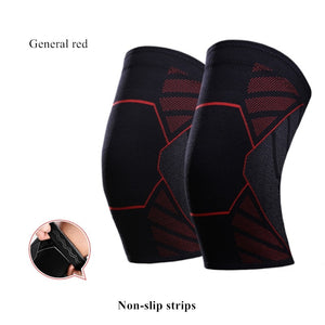 2PCS Knee Pads Compression Fitness Kneepad Running Basketball Knee Support Sports Brace Sleeve Volleyball Patella Protect Guard