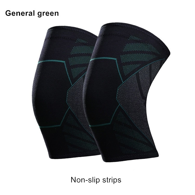 2PCS Knee Pads Compression Fitness Kneepad Running Basketball Knee Support Sports Brace Sleeve Volleyball Patella Protect Guard