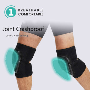 2PCS Thickened Anti-collision Knee Joint Support Pads Sponge kneepad for Dancing Volleyball Kneeling Protection Knee Brace Guard