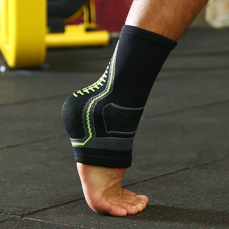 2Pcs Ankle Brace Protector Compression Ankle Support Nylon Elastic Anti Sprain Basketball Soccer Foot Enkel Guard Sport Goods