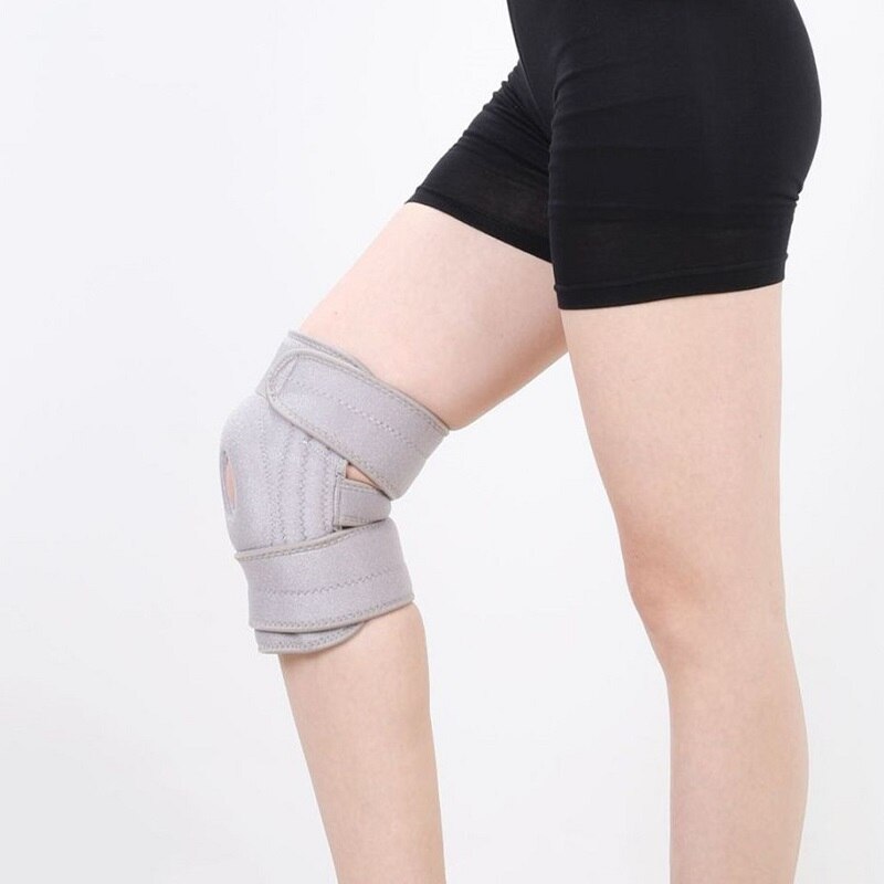 Outdoor Sports Kneepad Side Stabilizers Open Patella Knee Pads Support Brace Protector for Arthritis Meniscus ACL LCL MCL 1 PCS